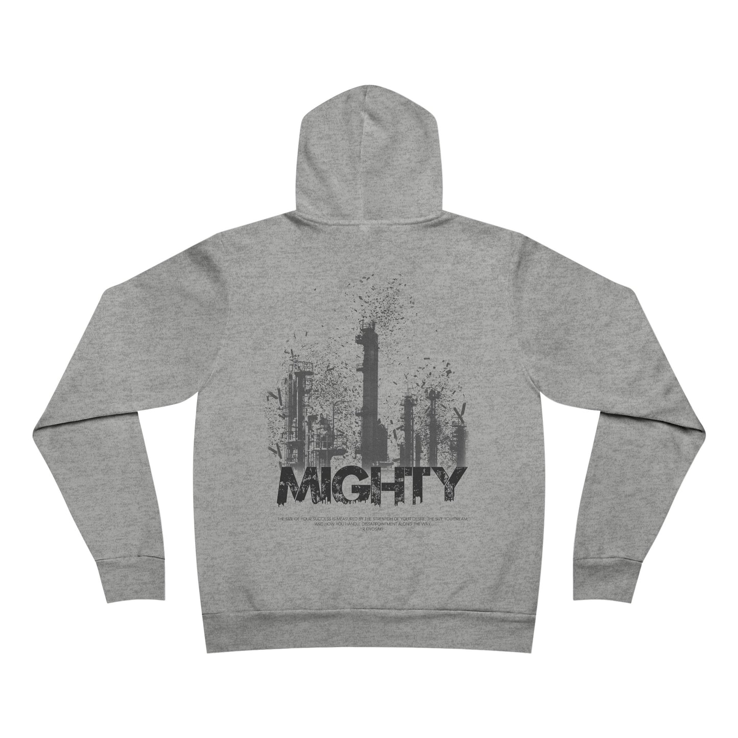 Mighty Gray Hoodie